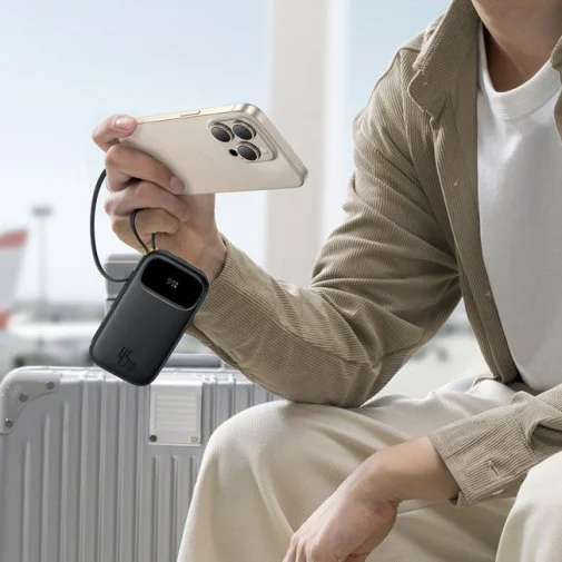 Фото: Батарея універсальна Baseus EnerFill FC31 Digital Display 20000mAh 45W Cosmic Black (P10082105123-00) № 9 | KTC