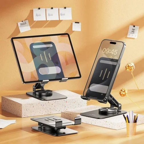 Фото: Універсальний тримач Remax Precision Alloy Rotary Phone Holder RM-C38 Green (6954851261162) № 13 | KTC
