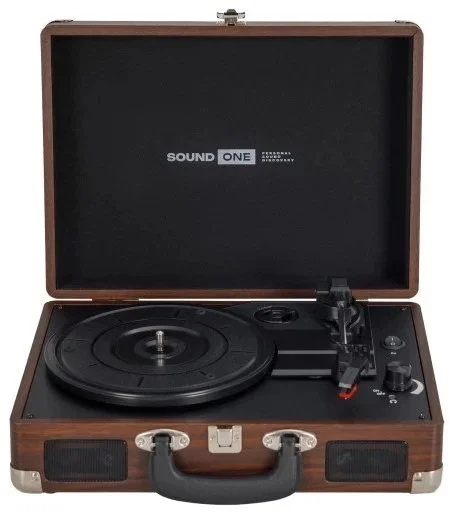 Фото: Програвач вінілу Sound One Pop Dark Wood (so-p-dw-1) № 6 | KTC