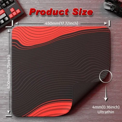 Фото: Килимок Attack Shark CM02 Black/Red (CM02CLBR_AS) № 16 | KTC