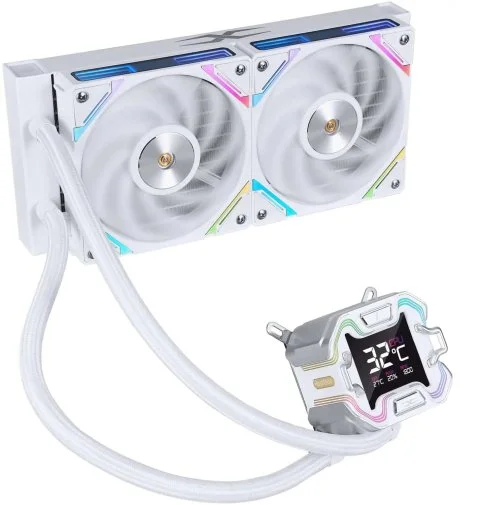 Фото: Система рідинного охолодження 1stPlayer X-240E White (X-240E-WH) № 13 | KTC