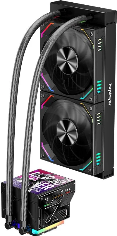 Фото: Система рідинного охолодження 1stPlayer FT-240 Black (FT-240-BK) № 11 | KTC