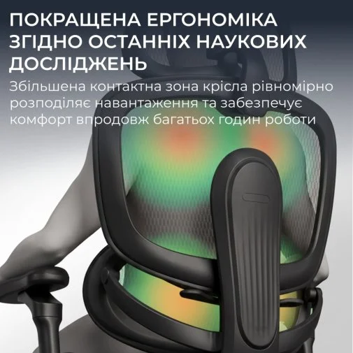 Фото: Крісло SIHOO C300 Lite V2 White (C300-LITE-V2-B102) № 38 | KTC