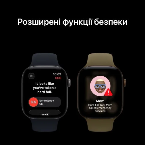 Фото: Смарт годинник Apple Watch 12 GPS 42mm - Black Aluminium Case with Black Sport Band - M/L (MJEC4) № 14 | KTC