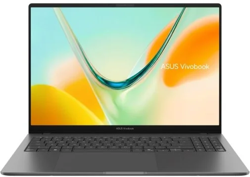 Фото: Ноутбук ASUS Vivobook S16 S5608QA-U3214W Matte Gray - 16" OLED 60 Гц / Snapdragon X1 / X1-26-101 / DDR5 16 ГБ / PCI-E SSD 512 ГБ / Adreno GPU № 7 | KTC