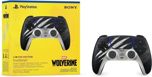 Фото: Геймпад Sony PlayStation DualSense for PS5 Marvels Wolverine Adamantium Limited Edition (1000056825) № 16 | KTC