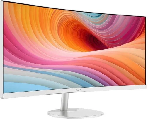 Фото: Монітор MSI PRO MP341CQW E12 White - 34" VA / 3440x1440 / 120 Гц / Adaptive Sync № 9 | KTC