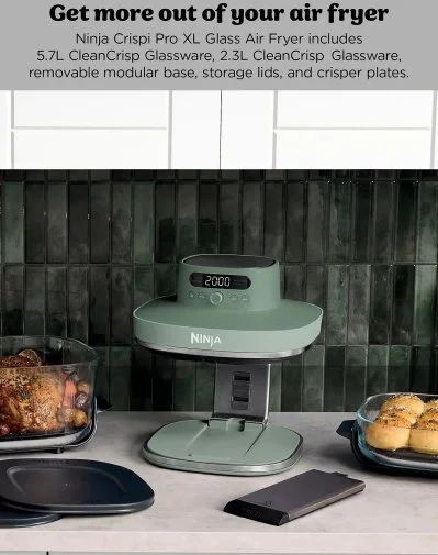 Фото: Мультипіч Ninja CRISPi Pro 5-in-1 XL Green (AS090EUGN) № 18 | KTC