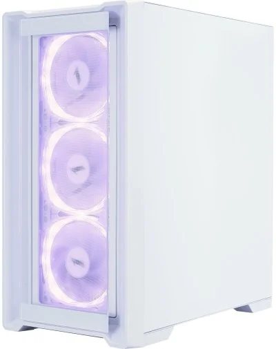 Фото: Корпус 1stPlayer T4-G-WH-4FS7-W White with window № 13 | KTC
