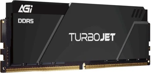 Фото: Оперативна пам’ять AGI Turbojet Heatsink Black Lightbar Black DDR5 1x16GB (AGI6AVT16UD858-SR) № 6 | KTC
