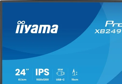 Фото: Монітор iiyama ProLite XB2495WSC-B1 Black - 24.1" IPS / 1920×1200 / 100 Гц / AMD FreeSync, Nvidia G-Sync Compatible, Adaptive Sync / Pivot / HAS № 28 | KTC