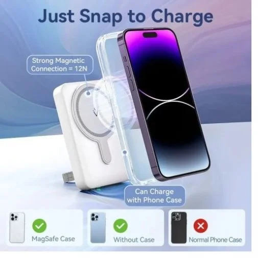 Фото: Батарея універсальна Vention FHTW0 10000mAh 22.5W White № 13 | KTC