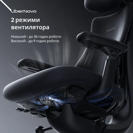 Фото: Крісло LiberNovo Omni Pro Graphite 48cm (CP-GW-0000078-00-05) № 32 | KTC