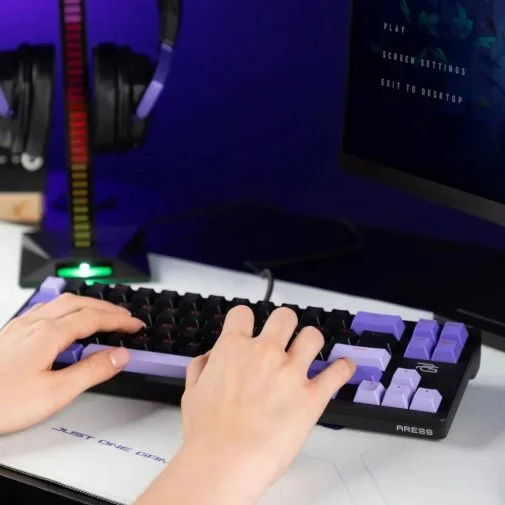 Фото: Клавіатура Proove Gaming Aress KTT AquaPrime Magnetic USB Black/Purple (MKAR00022416) № 25 | KTC