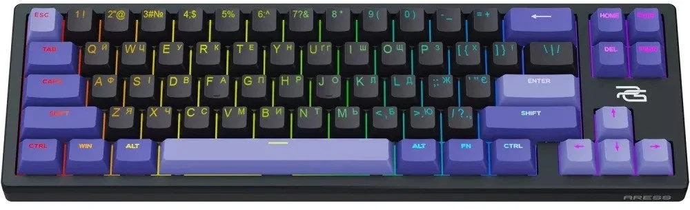 Фото: Клавіатура Proove Gaming Aress KTT AquaPrime Magnetic USB Black/Purple (MKAR00022416) № 16 | KTC