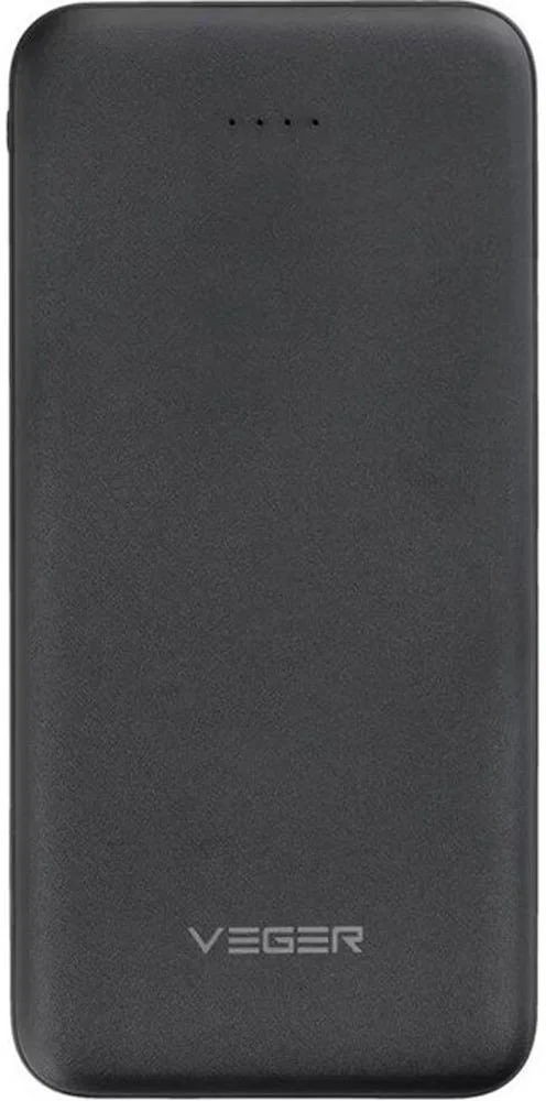 Фото: Батарея універсальна Veger W1065 10000mAh 10W Black (6970453554129) № 7 | KTC