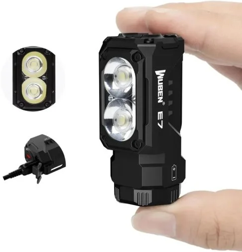 Фото: Ліхтар ручний Wuben E7 5000K Black (wub-E75Kb) № 17 | KTC