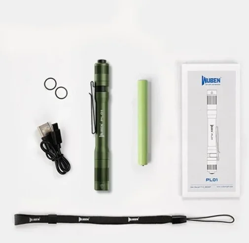 Фото: Ліхтар ручний Wuben PL01 green (wub-pl01g) № 9 | KTC