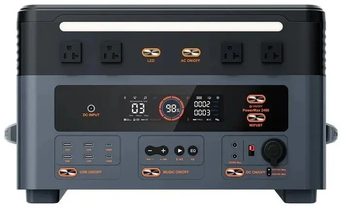 Фото: Зарядна станція Oscal PowerMax 2400 Pro 2400W 2016Wh № 9 | KTC