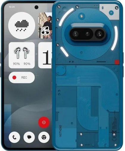 Фото: Смартфон Nothing Phone 3a 12/256GB Blue (SU920021B) № 9 | KTC