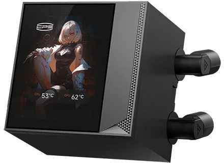 Фото: Система рідинного охолодження PCCooler DC360 Pro ARGB Display Black (DC360Pro-BKAWXY-GL) № 9 | KTC
