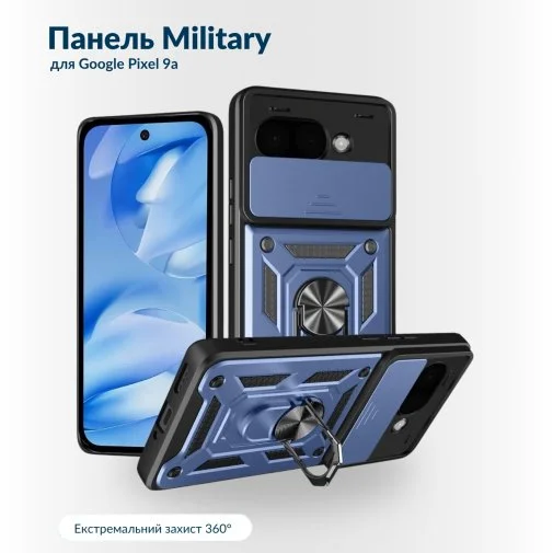 Фото: Чохол BeCover for Google Pixel 9a - Military Blue (716282) № 9 | KTC