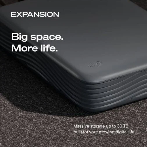 Фото: Зовнішній HDD Seagate Expansion Desktop 16TB Black (STNP16000400) № 18 | KTC
