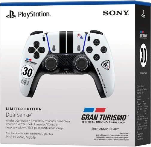 Фото: Геймпад Sony PlayStation DualSense for PS5 Gran Turismo Limited Edition (1000057251) № 17 | KTC