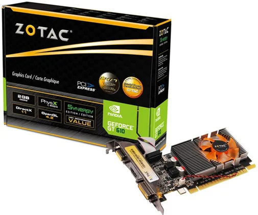 Фото: Відеокарта Zotac GeForce GT 610 Synergy Edition (ZT-60601-10L) № 4 | KTC