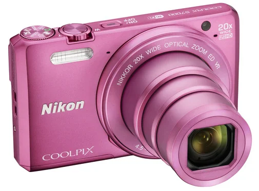 Фото: Цифрова фотокамера Nikon Coolpix S7000 рожева № 11 | KTC