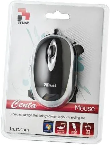 Фото: Мишка Trust Centa Mini чорна № 4 | KTC