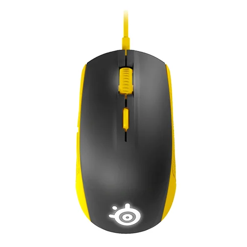 Фото: Мишка Steelseries Rival 100 жовта № 7 | KTC