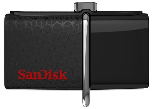 Флешка USB SanDisk Ultra Dual Drive 64 ГБ (SDDD2-064G-GAM46) чорна без пакування