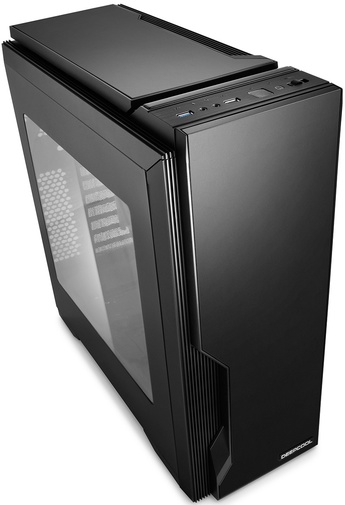 Корпус Deepcool DUKASE V2 чорний з вікном, реобас