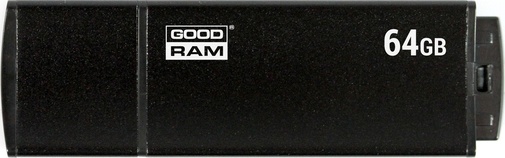 Флешка USB GoodRam Edge 64 ГБ (UEG2-0640K0R11) чорна