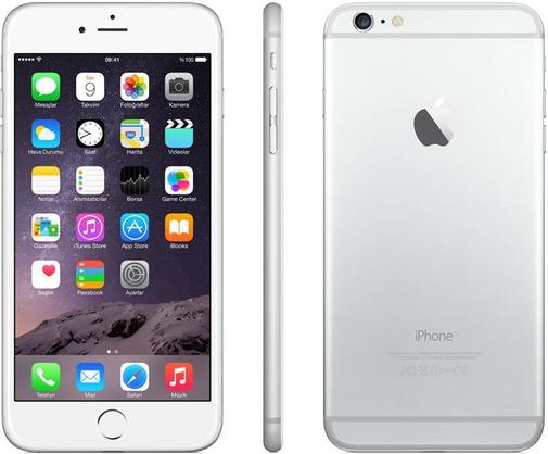 Смартфон Apple iPhone 6 Plus A1524 16 ГБ сріблястий