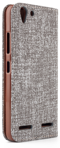 Чохол Fabric для Lenovo K5/K5 Plus сірий