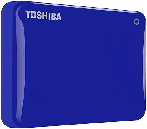 Фото: Зовнішній SSD-накопичувач Toshiba Canvio Connect II 2 TB HDTC820EL3CA Blue № 8 | KTC