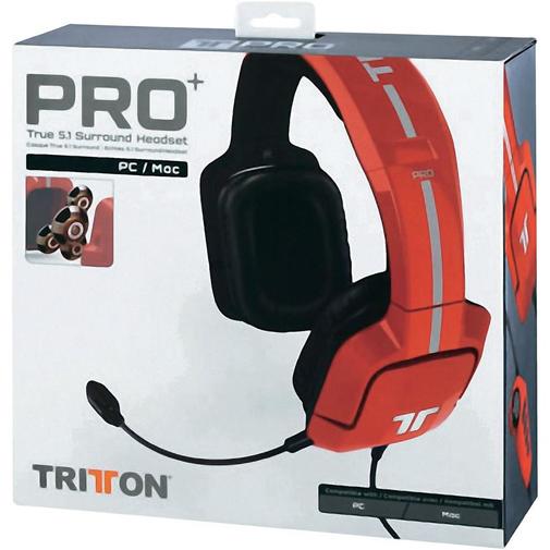 Гарнітура Tritton Pro+ True 5.1 червона