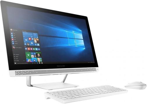 ПК моноблок Hewlett-Packard Pavilion All-in-One 24-b250ur 1AW44EA White