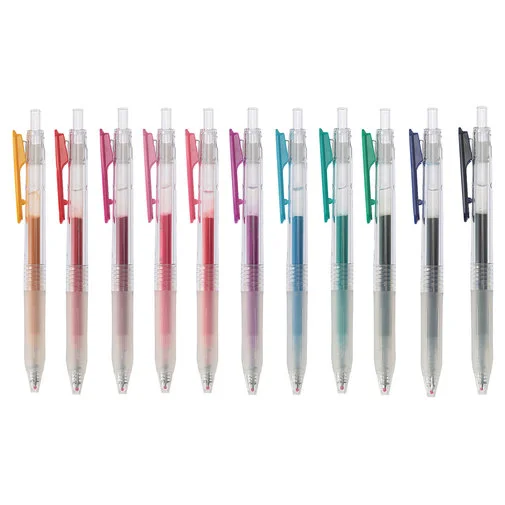 Фото: Ручка MUJI MUJI 0.5 Smooth Writing Gel Ink Purple № 5 | KTC