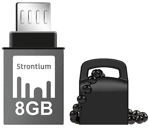 Фото: Флешка USB STRONTIUM Nitro OTG 8GB SR8GBBOTG2Z № 5 | KTC