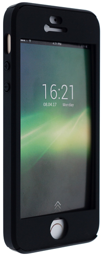 Чохол iPaky for iPhone 5/5S/SE - 360 Full Body Black