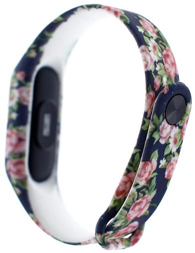 Ремінець для фітнес браслету Mijobs Xiaomi Mi Band 2 квіти