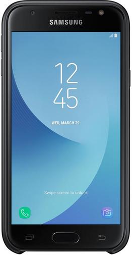  Чохол Samsung for J3 2017 J330 - Dual Layer Cover Black (EF-PJ330CBEGRU)