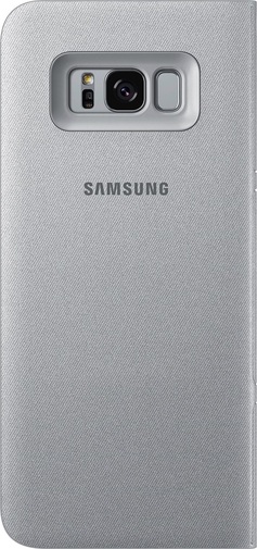 Чохол Samsung for Galaxy S8 Plus - LED View Cover Silver (EF-NG955PSEGRU)