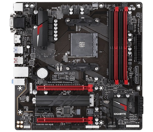 Материнська плата Gigabyte GA-AX370M-GAMING 3