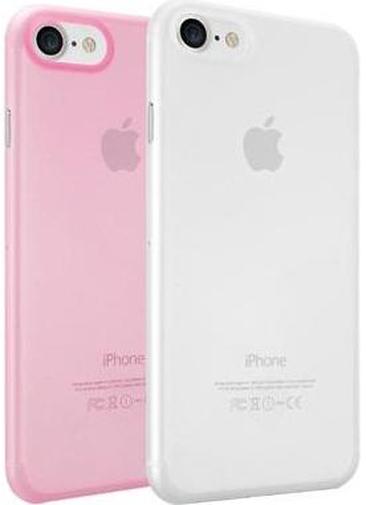 iPhone 7 - Ocoat 0.3 Jelly case Pink/Clear