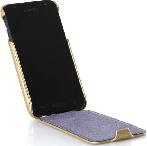 for Samsung Galaxy J3 2017 J330 - Flip Luxe Gold