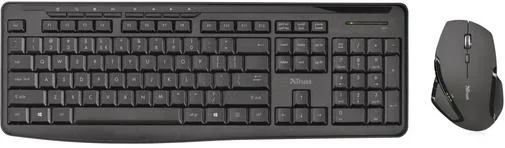 Фото: Комплект клавіатура+миша Trust Evo Silent Wireless Black (21383) № 5 | KTC
